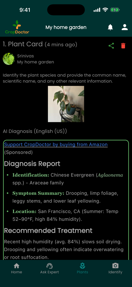 VVF CropDoctor — review and annotate diagnosis history